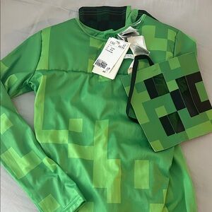 New- mine craft costume for kids